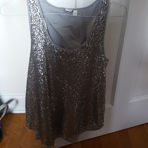 Silver squinks vest/shirt